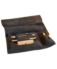 Mini Suede Snuff Kit