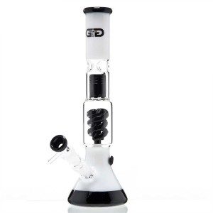 35cm Grace Glass Milky Beaker Waterpipe