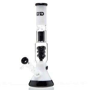 35cm Grace Glass Milky Beaker Waterpipe