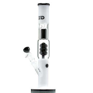 39cm Grace Glass Milky Straight Waterpipe