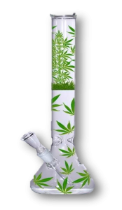 46cm Glass Waterpipe - Beaker Base